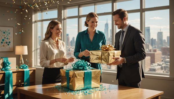 Comment célébrer une promotion avec un beau cadeau