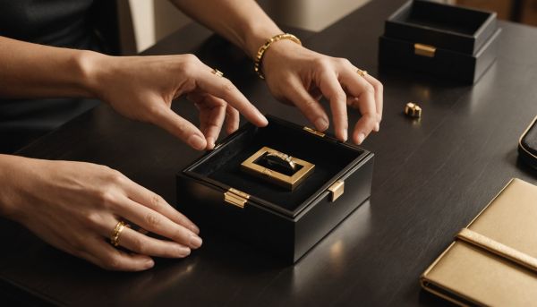 Offrir un accessoire de mode personnalisé chic